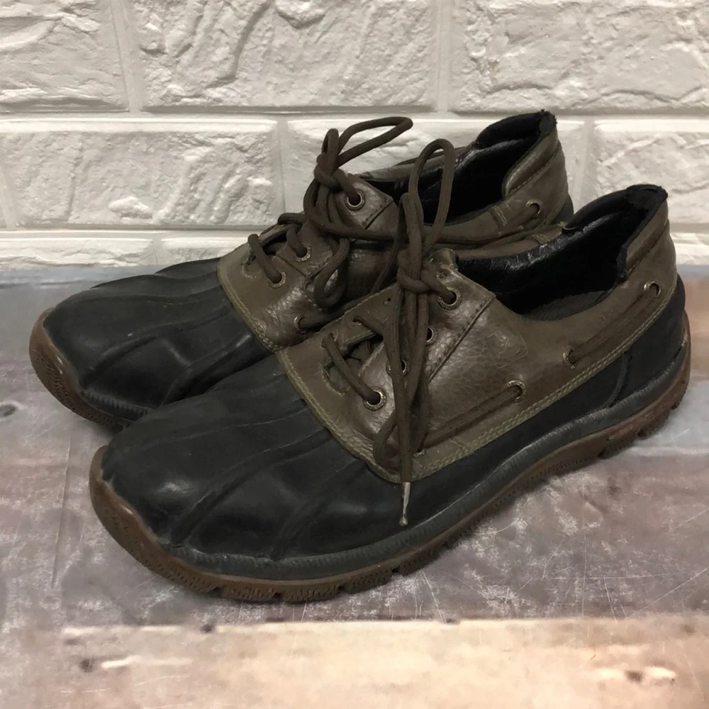 SPERRY top-sides duck boat shoes men’s‎ size 10.5W wide width